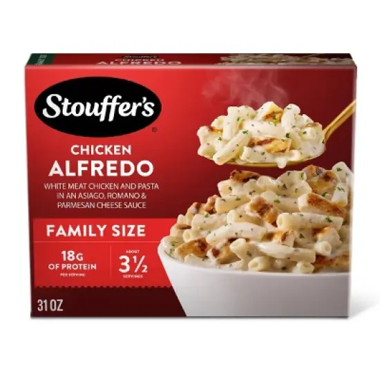Stouffers Family Size Chicken Alfredo Frozen Family Meal - 31oz​ image {9}
