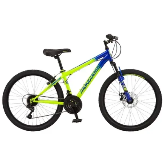 Mongoose Scepter 24" Mountain Bike - Green/Blue image {5}