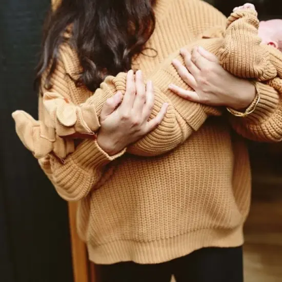 Goumikids Organic Cotton Knit Stay-On Boots image {3}