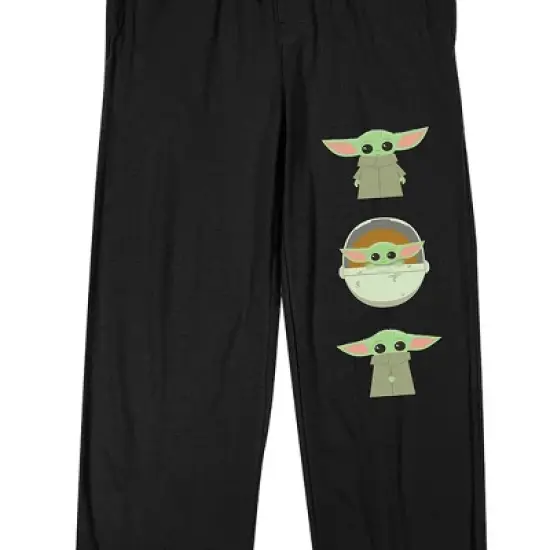 The Mandalorian Grogu Men's Two-Piece Short Sleeve Pajama Set image {4}