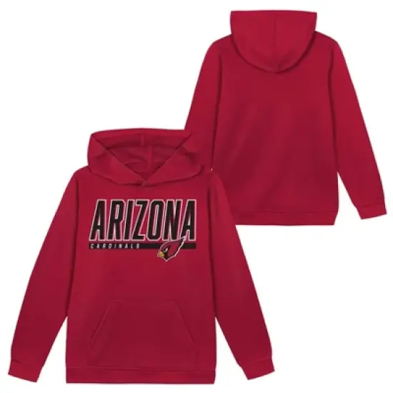 NFL Arizona Cardinals Boys' Performance Hooded Sweatshirt image {3}