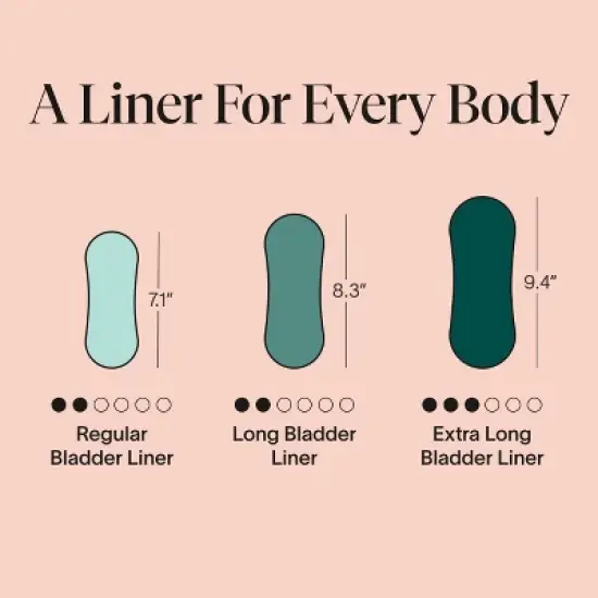 Cora Organic Cotton Bladder Liners - Long - 30ct image {3}