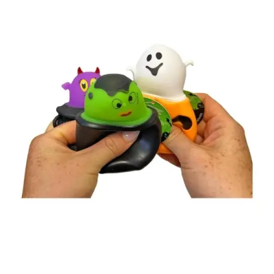 Big Time Toys Halloween Squish Pop Fidget Toy Frankenstein Cauldron image {1}