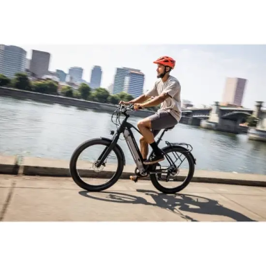 Schwinn Adult Coston DX 27.5" Step Over Hybrid Electric Bike image {15}