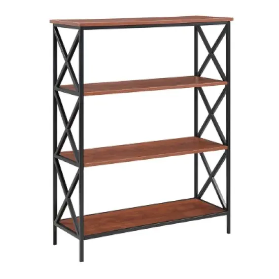 42" Tucson 4 Tier Bookcase - Breighton Home image {6}