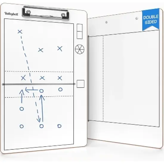 SCRIBBLEDO Volleyball 15&rdquo;x9&rdquo; Dry Erase Clipboard image {7}