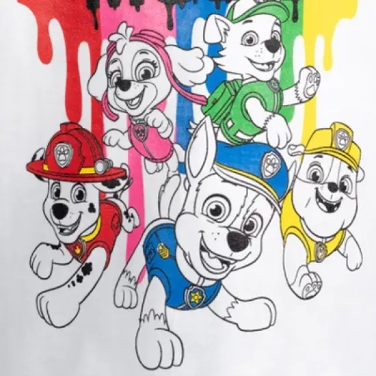 Paw Patrol Chase Rubble Everest Skye Marshall T-Shirt Mesh Shorts  image {5}