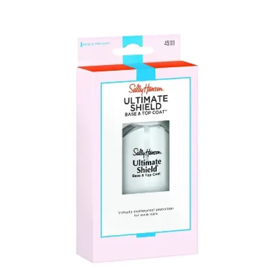 Sally Hansen Nail Treatment 45111 Ultimate Shield Base & Top Coat - 0.45 fl oz image {2}