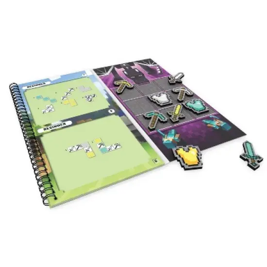 ThinkFun Minecraft Magnetic Travel Puzzle Board Game image {3}