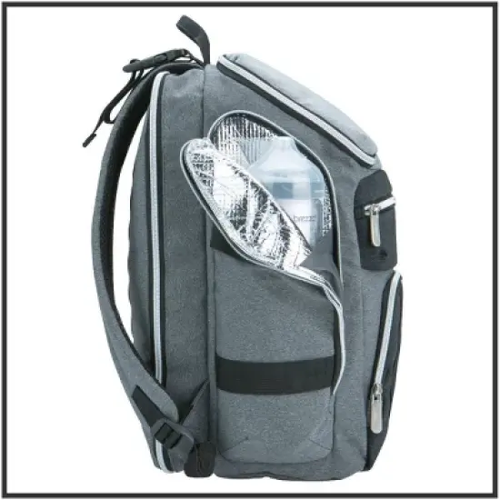 Baby Brezza Changing Station Diaper Bag - Gray image {5}
