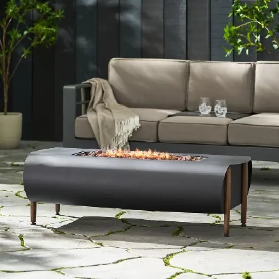 VERNON RECTANGLE FIRE PIT - 50,000BTU image {3}