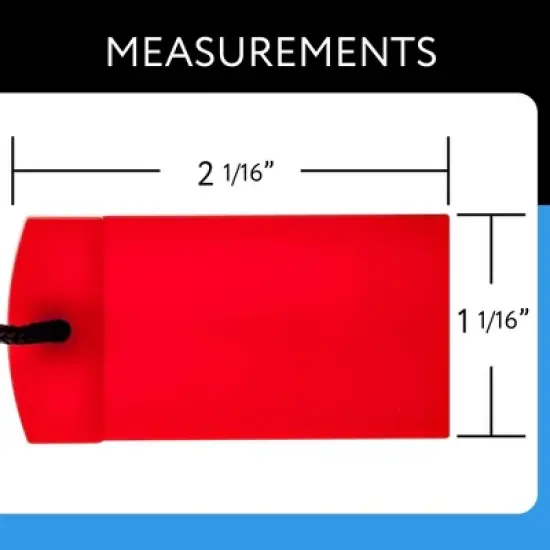 Impresa Replacement Treadmill Safety Key for Weslo, Proform/Pro-Form, Nordictrack, Lifestyler, Horizon, Healthrider, iFit & More image {2}