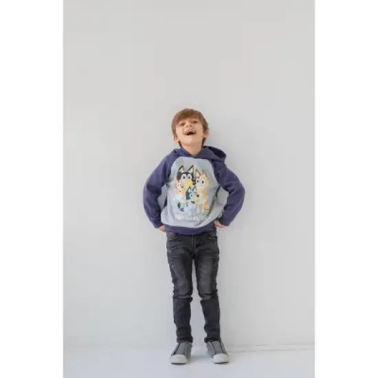 Bluey Mom Dad Bingo Fleece Hoodie Toddler image {3}