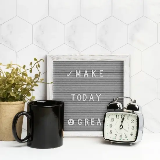 Merrick Lane Wood Letter Board Set with Felt Facing, 389 Letters Including Numbers, Symbols, Icons and a Canvas Carrying Case image {1}