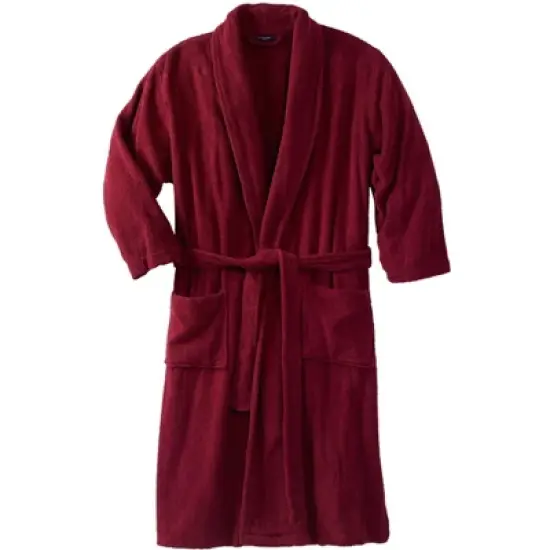 KingSize Men's Big & Tall Terry Bathrobe with Pockets image {8}