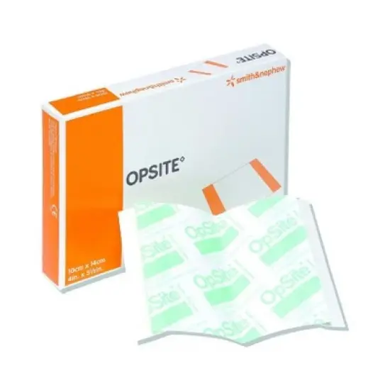 Smith & Nephew 4975 Transparent Adhesive Waterproof Film 5&frac12; in. x 4 in. (Box of 50) image {3}