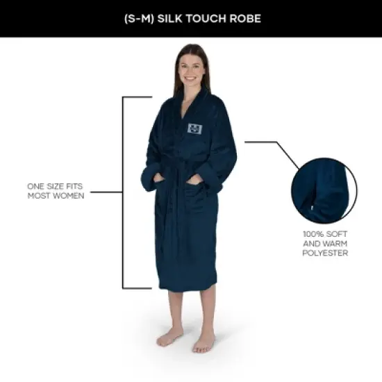 NCAA Utah State Aggies Silk Touch Robe Small/Medium image {4}