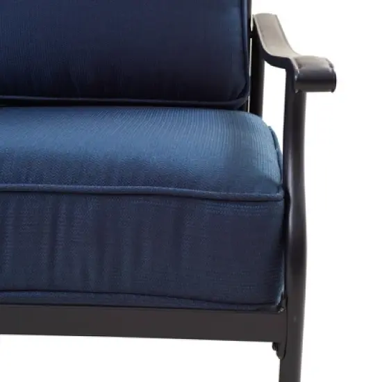 2pc Sofa and Coffee Table Patio Seating Set - Patio Festival
 image {5}