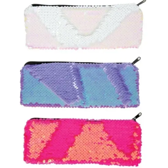 Magical Shimmer! Neon Scales Pencil Pouch (3 Pack) image {6}