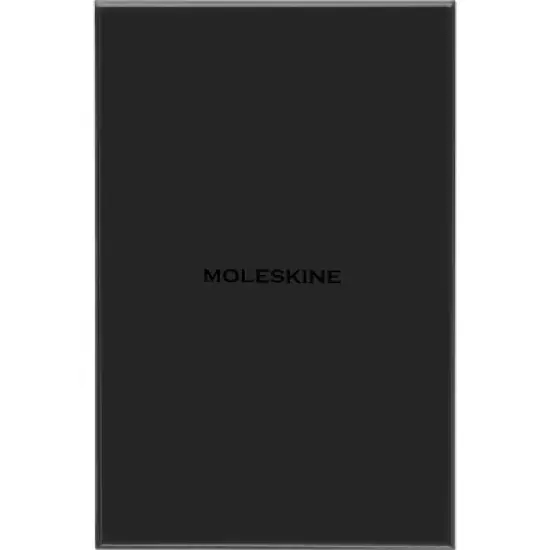 Moleskine Le Professional Large Undated H Box Planner Silk Blue: 2024 Adult Stationery with Elastic Closure & Pockets image {5}