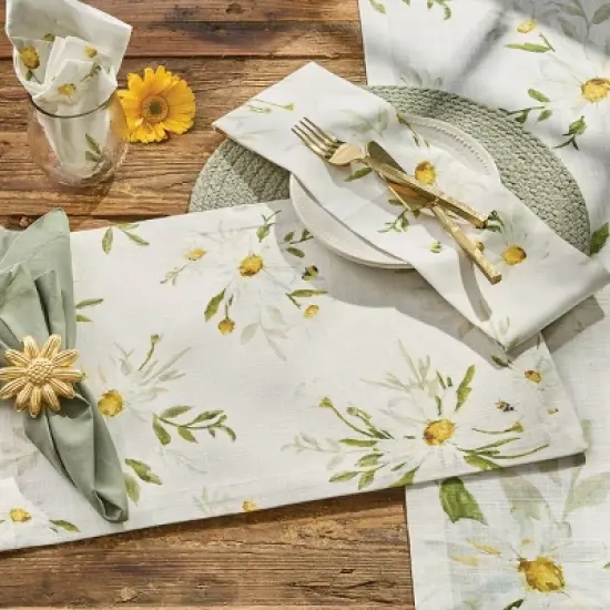 Split P Daisies Table Runner 15" X 72" image {1}