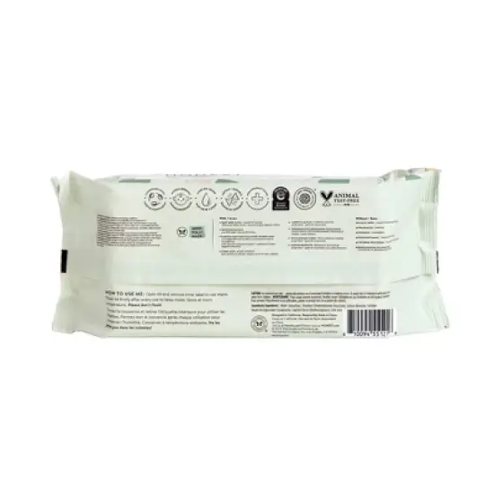 The Honest Company Plant-Based Baby Wipes made with over 99% Water - Classic(Select Count) image {2}