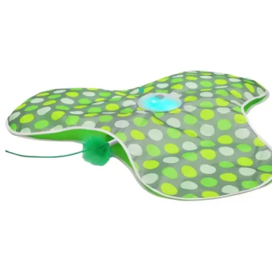 Itopfox Interactive Cat Toy with Moving Feathers & Real Mouse Sounds, Touch Activated Exercise Toy for Indoor Cats, Rechargeable image {8}