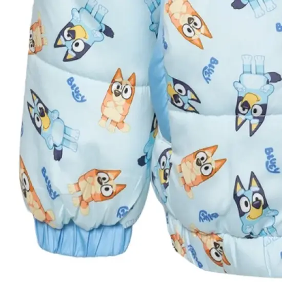 Bluey Bingo Winter Coat Puffer Jacket Little Kid to Big Kid image {8}