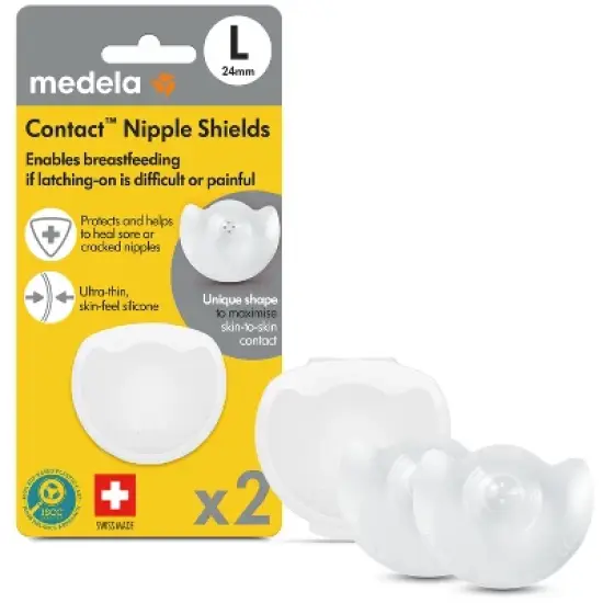 Medela Contact Nipple Shields With Carrying Case image {7}