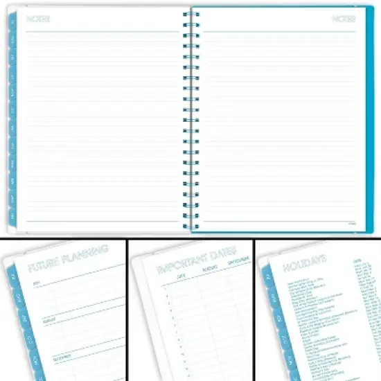 Mead Large 2025-2026 Monthly Color Pop White with Dots image {3}