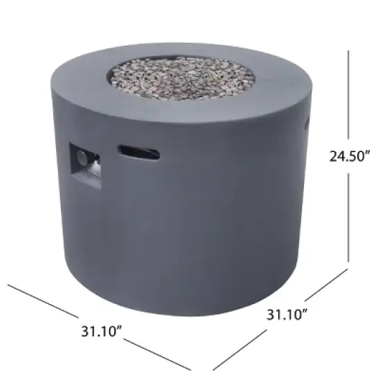 31" ROUND MGO FIRE PIT- 40 000 BTU image {5}