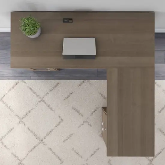 Cabot 60W L Shaped Computer Desk - Bush Furniture image {6}