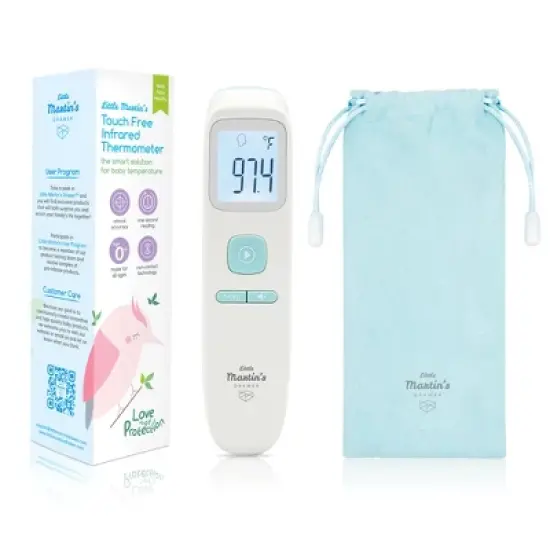 Little Martin's Drawer Touch Free Infrared Forehead Thermometer image {2}