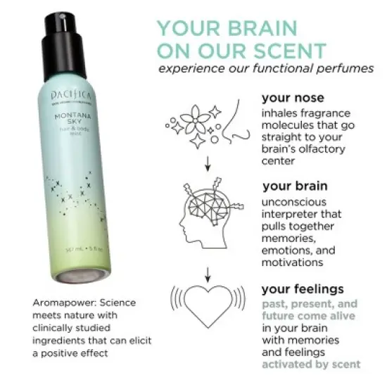 Pacifica Montana Sky Hair and Body Mist - 5 fl oz image {3}