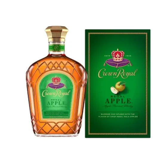 Crown Royal Regal Apple Flavored Whisky - 750ml Bottle image {2}