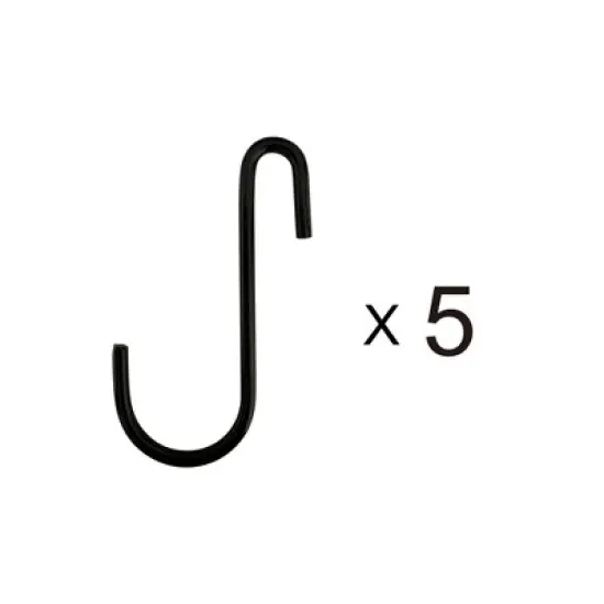 TIRAMISUBEST Hall Tree with 6 Hooks - Black Entryway Organizer with Storage image {10}