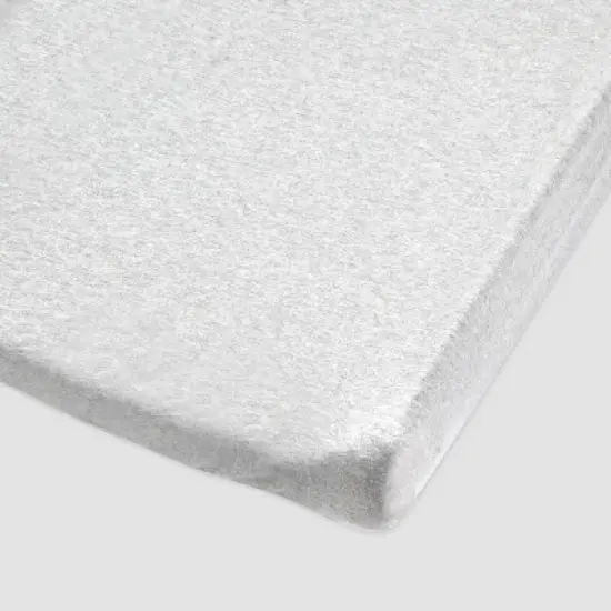 Honest Baby Organic Cotton Changing Pad Cover - Light Heather Gray image {1}