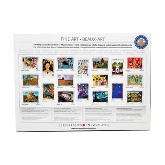 EuroGraphics Vincent Van Gogh: Starry Night Jigsaw Puzzle - 1000pc image {3}