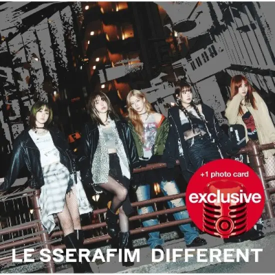 LE SSERAFIM - DIFFERENT (Target Exclusive, CD) image {2}
