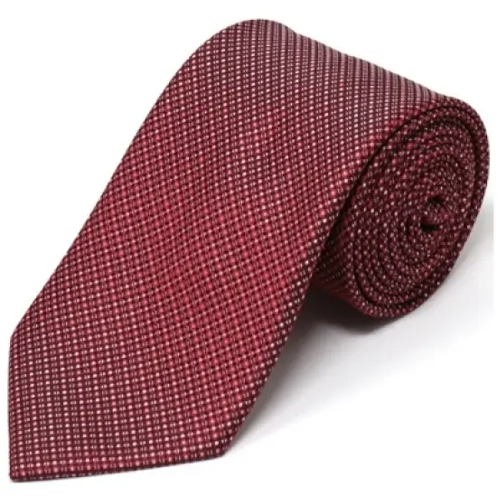 Men's Cross Pattern Micro Fiber Poly Woven Regular Neck Tie image {6}