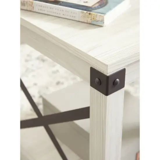 Bayflynn Square End Table White - Signature Design by Ashley image {4}
