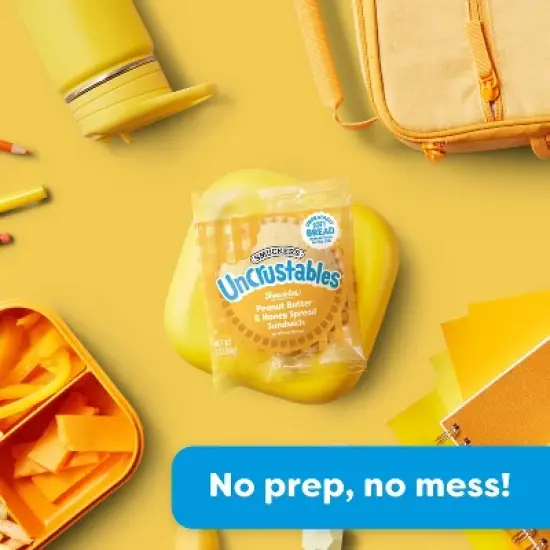 Smucker's Uncrustables Frozen Peanut Butter & Honey Spread Sandwich image {7}