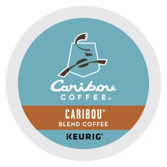 Caribou Coffee Caribou Blend Medium Roast Keurig K-Cup Coffee Pods image {1}