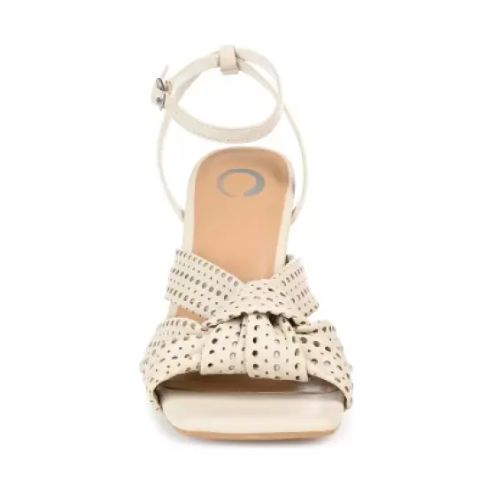 Journee Collection Womens Naommi Tru Comfort Foam Open Toe Mid Stiletto Pumps image {5}