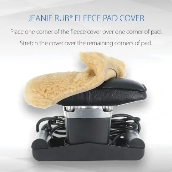 Core Products Fleece Pad Cover for Jeanie Rub Massager image {5}