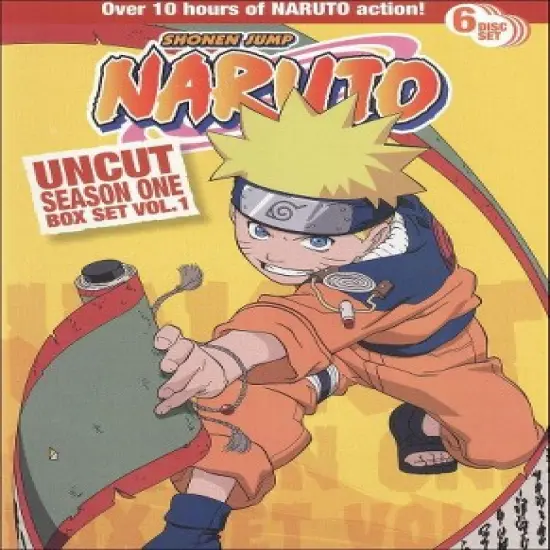 Naruto Uncut Box Set: Season One, Vol. 1 (DVD) image {1}