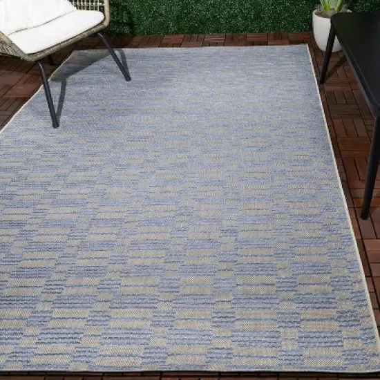 Offset Geo Outdoor Rug - Project 62&trade; image {1}