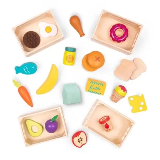 B. toys - Wooden Play Food - Little Foodie Groups image {5}