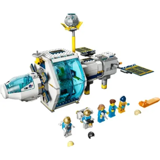 LEGO City Lunar Space Station Toy Model Building Set 60349 image {1}