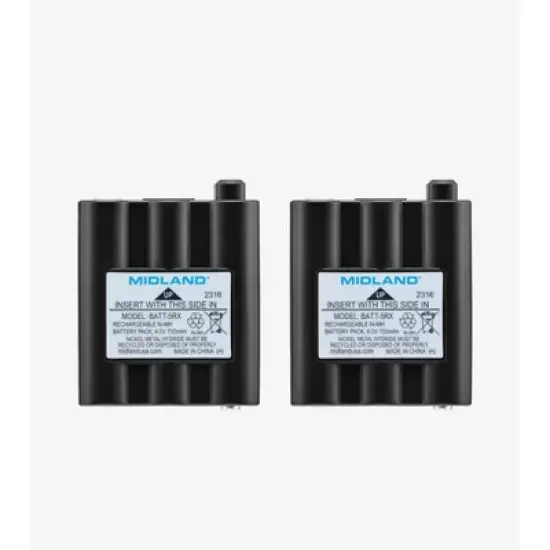 Midland AVP17 Rechargeable Batteries for GXT1000 Series, T290, T295, and XT511 - AVP17 image {1}